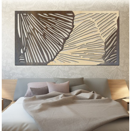 Imagine de perete 3D de bun gust realizată din placaj Imagine de perete 3D de bun gust realizată din placaj