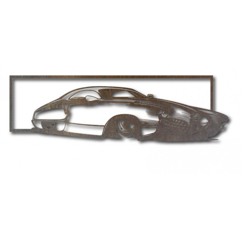 Poză exclusivă pe peretele unei mașini din...