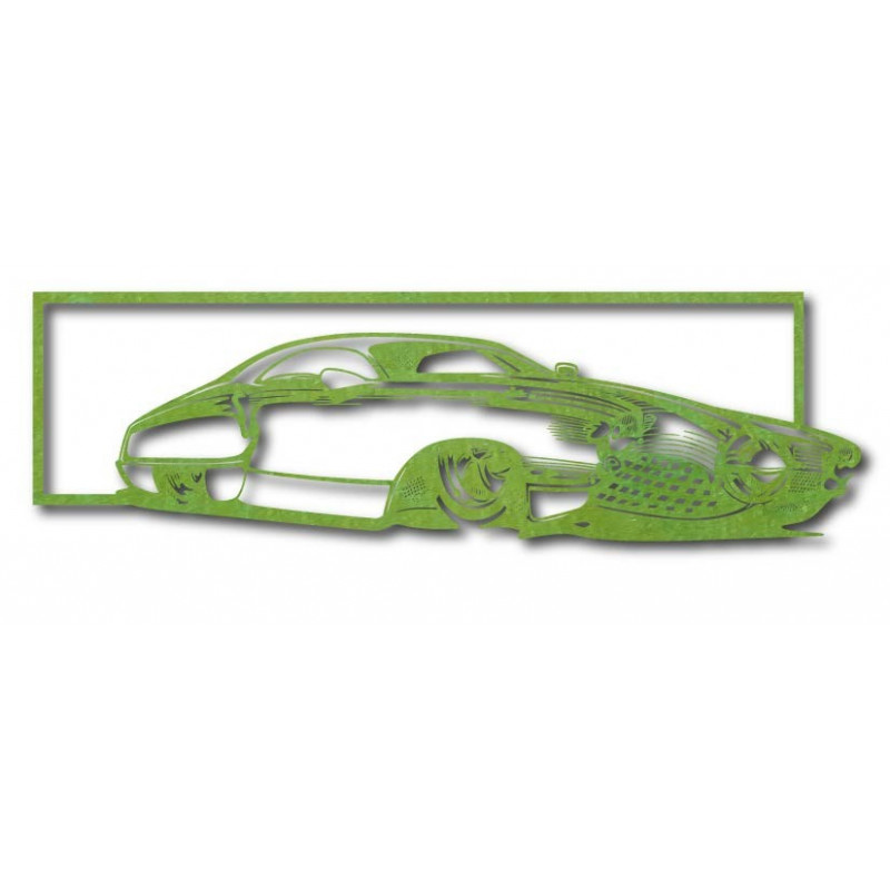 Poză exclusivă pe peretele unei mașini din...